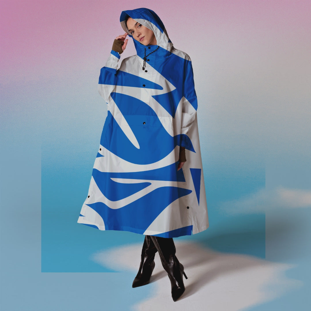 Load video: RainKiss - Blue Poncho