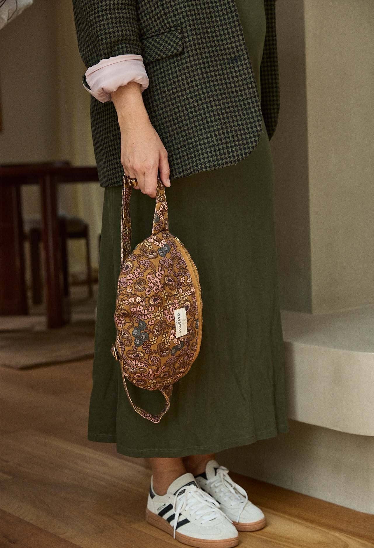Sac banane en coton Arabesque - Baume Shop