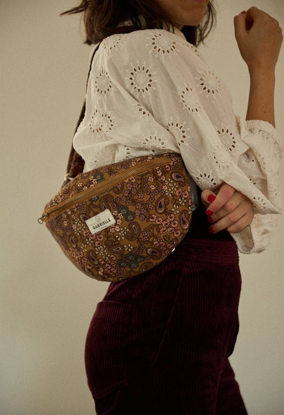 Sac banane en coton Arabesque - Baume Shop