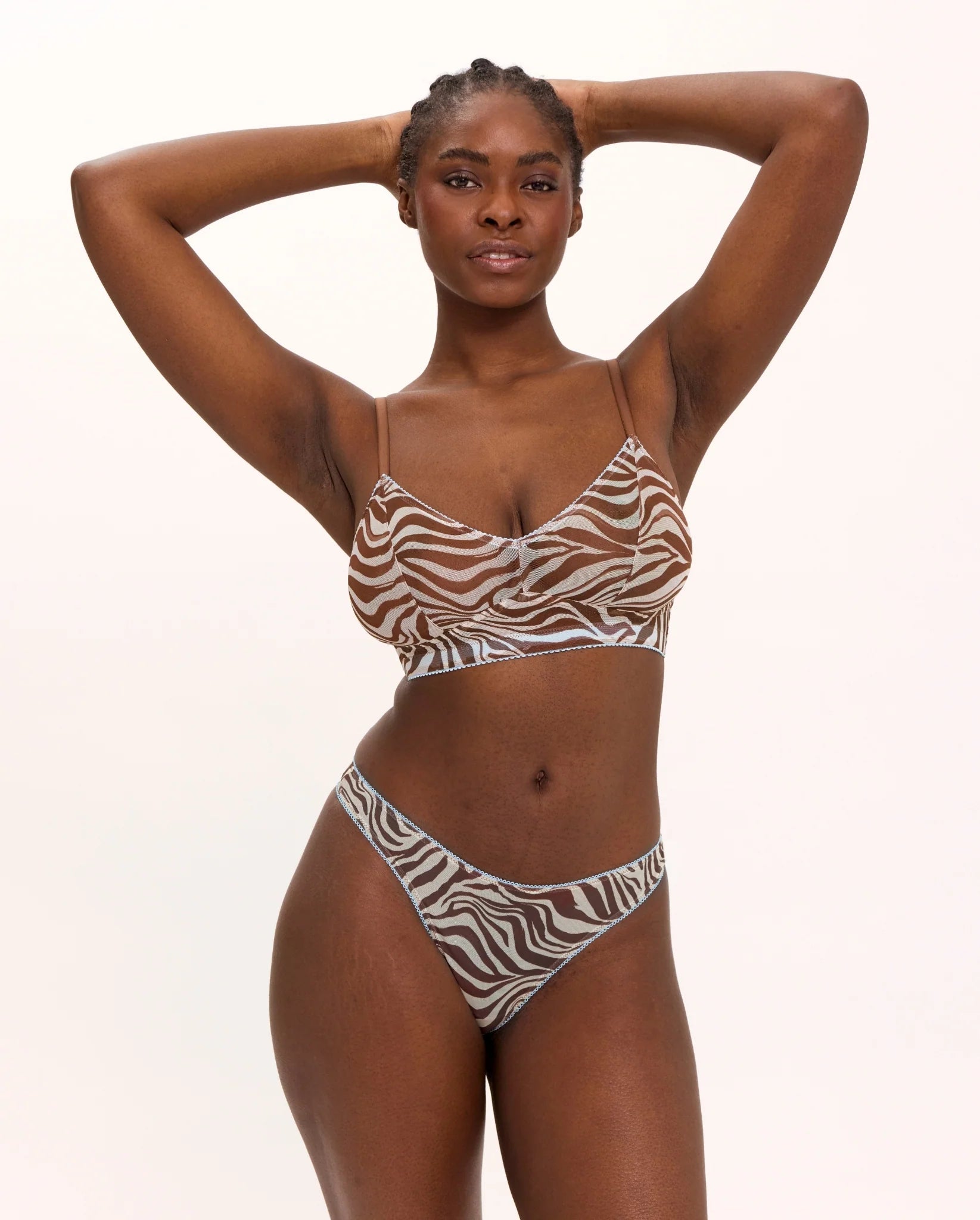 Soutien - gorge balconette en maille — sans armatures - Baume Shop