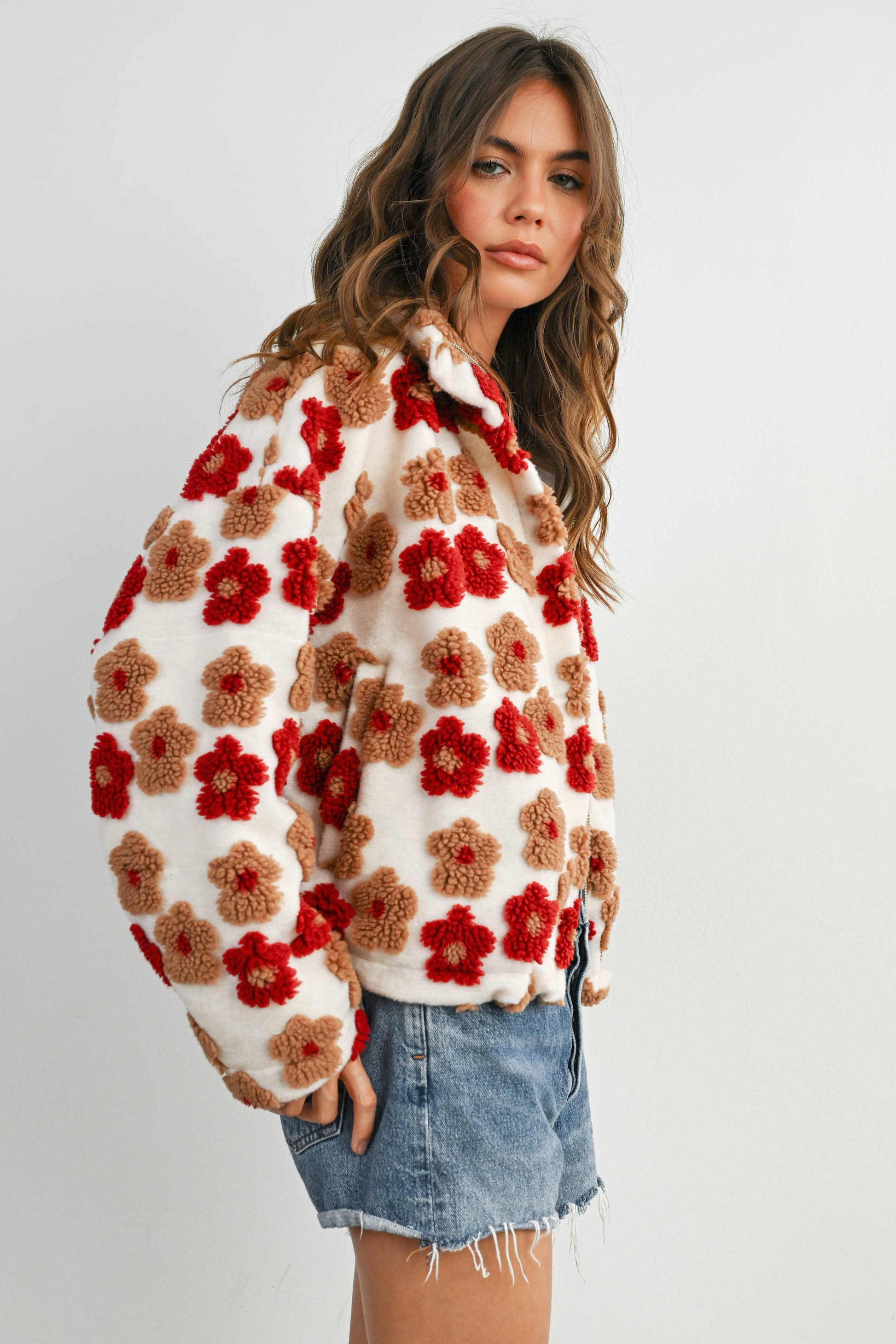 Veste à fleurs - Baume Shop