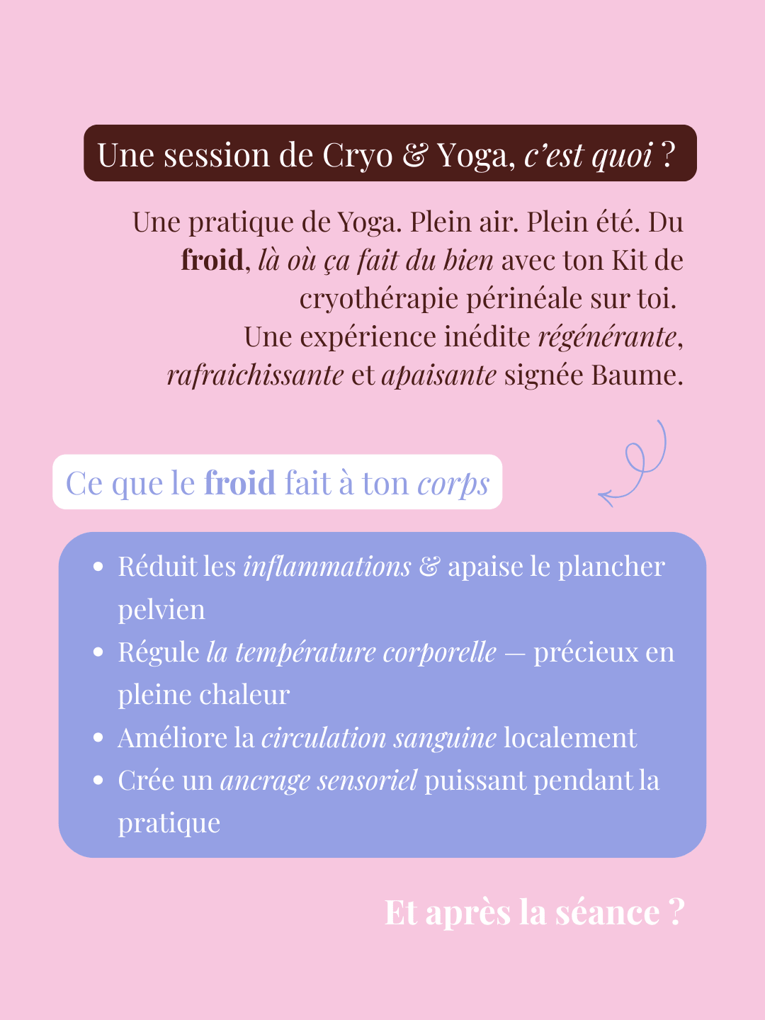 Yoga & Cryo - Baume Shop