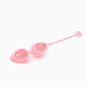 Yonii Set 2 Œufs de Yoni Quartz Rose Plancher Pelvien – Biird - Baume Shop